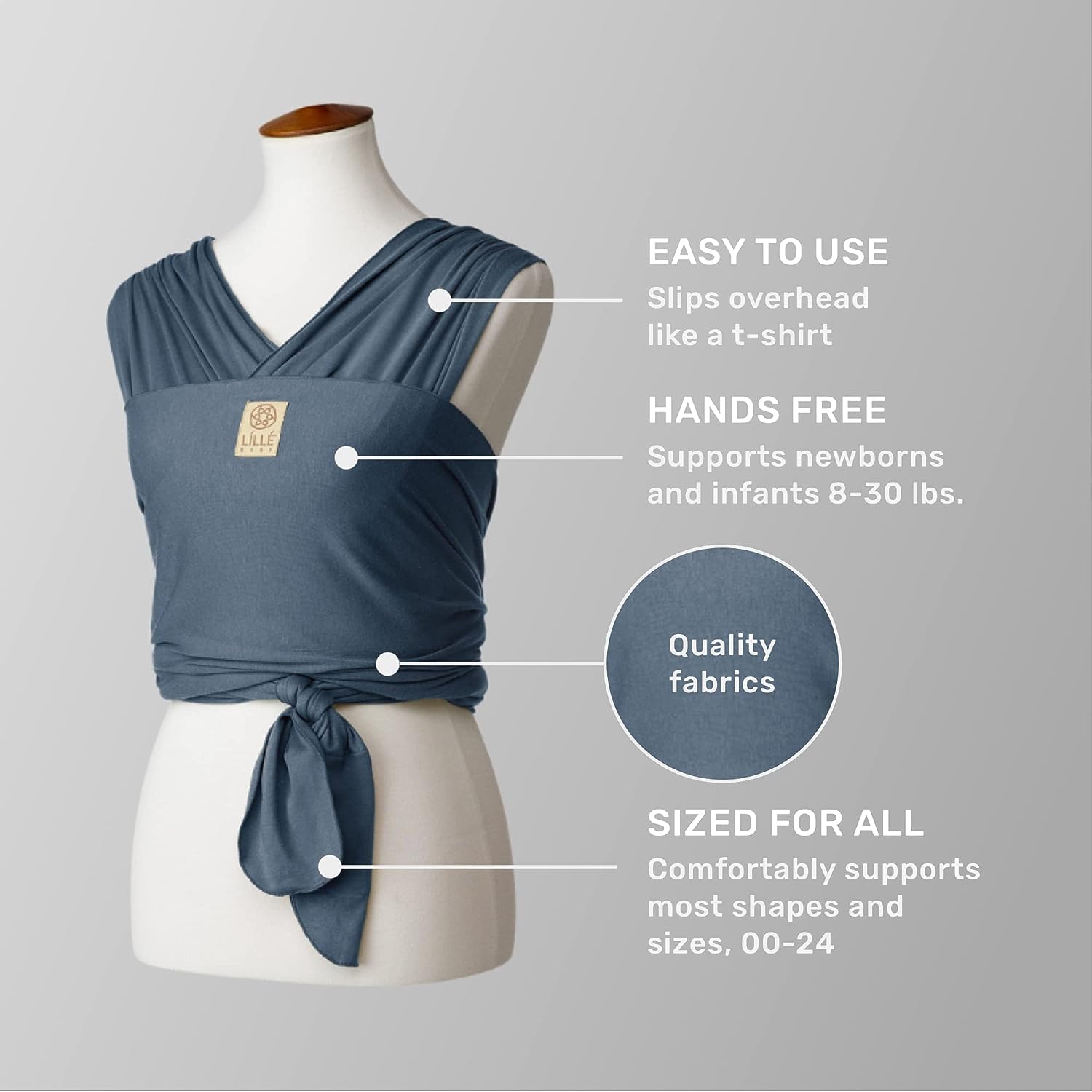 Lillebaby DragonFly Ergonomic Baby Wrap Baby Carrier – Liminova